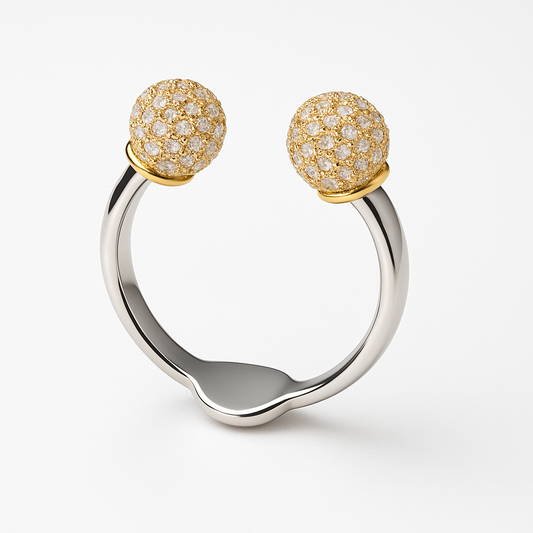 Orbit Pavé Ring