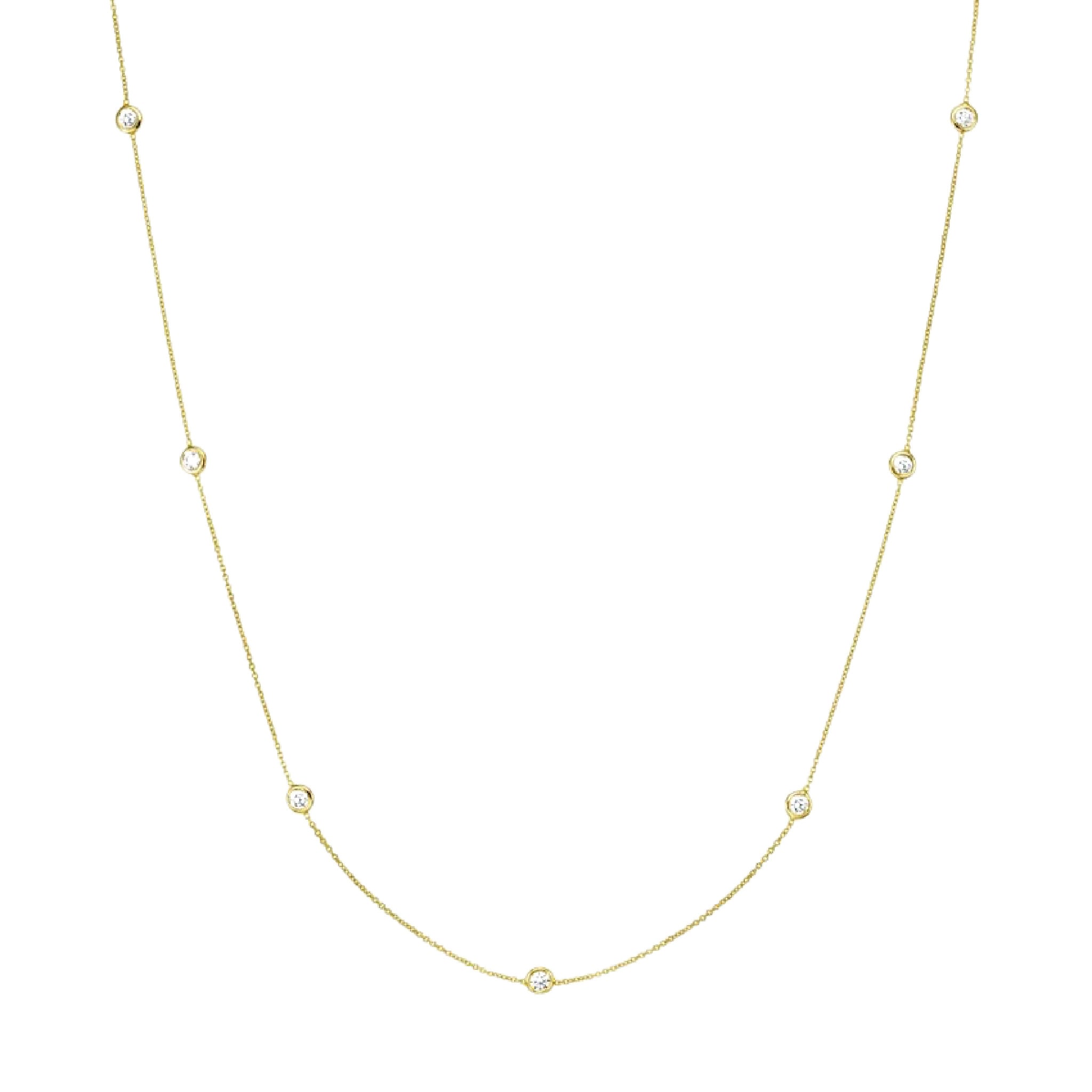 Diamond Bezel Strand