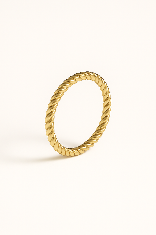 Twisted Rope Ring