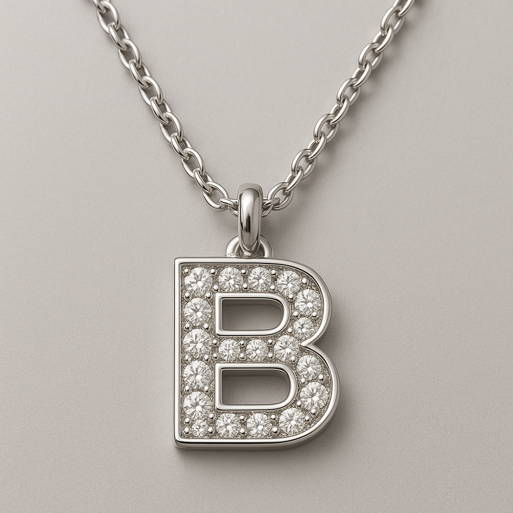 Initial Pendant Necklace