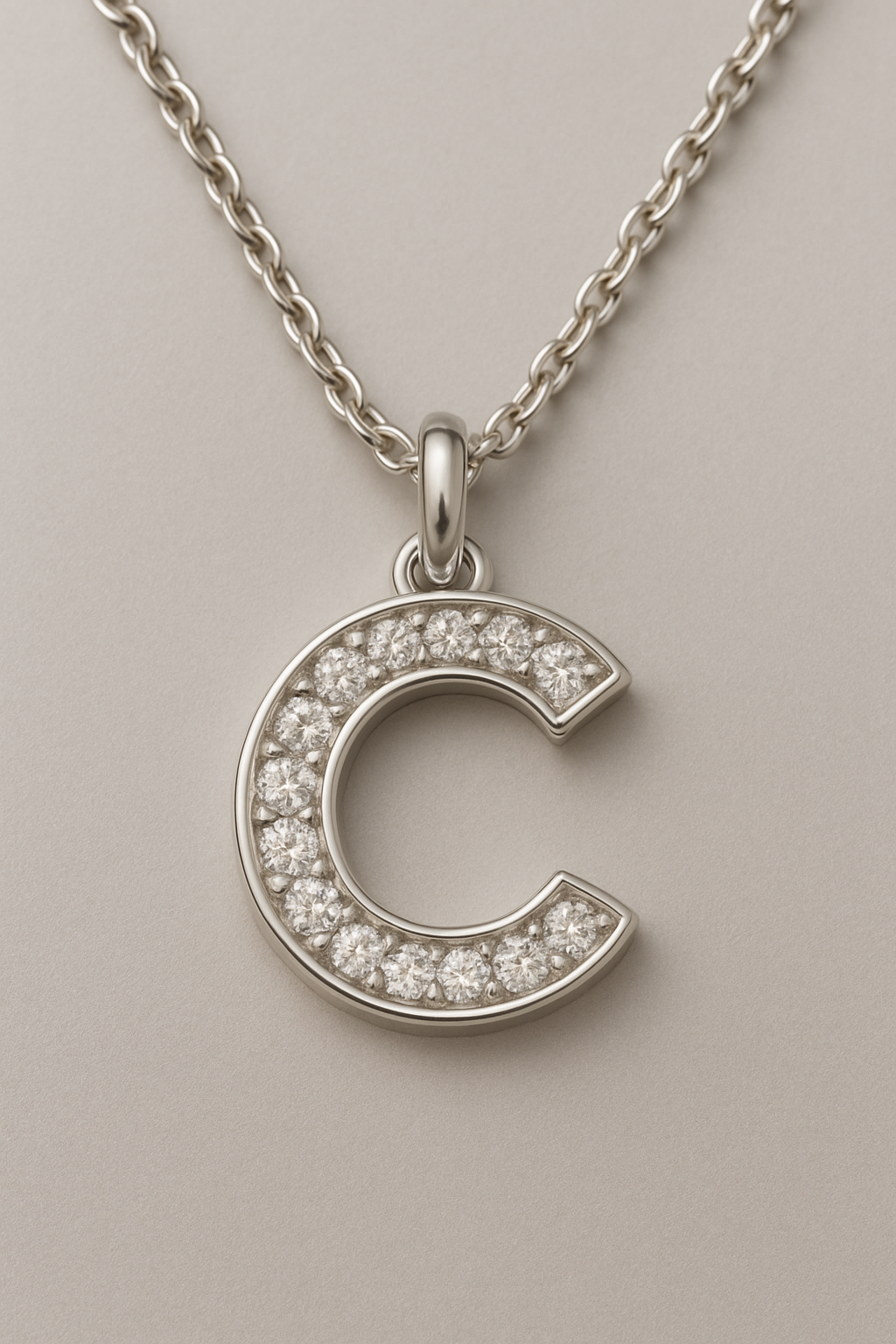 Initial Pendant Necklace