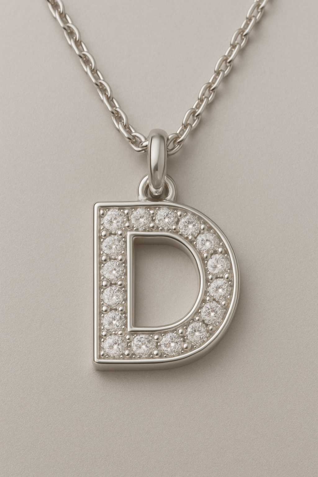 Initial Pendant Necklace