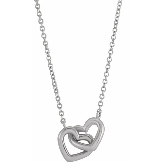 Interlocking Heart Necklace