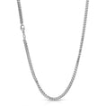 Load image into Gallery viewer, Platinum Franco Chain 22"