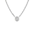 Load image into Gallery viewer, Bezel Solitaire Necklace