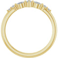 Charger l'image dans la visionneuse de la galerie, Marquise Stackable Gold Ring
