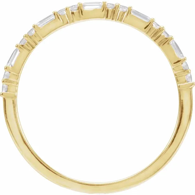 Baguette Stackable Ring