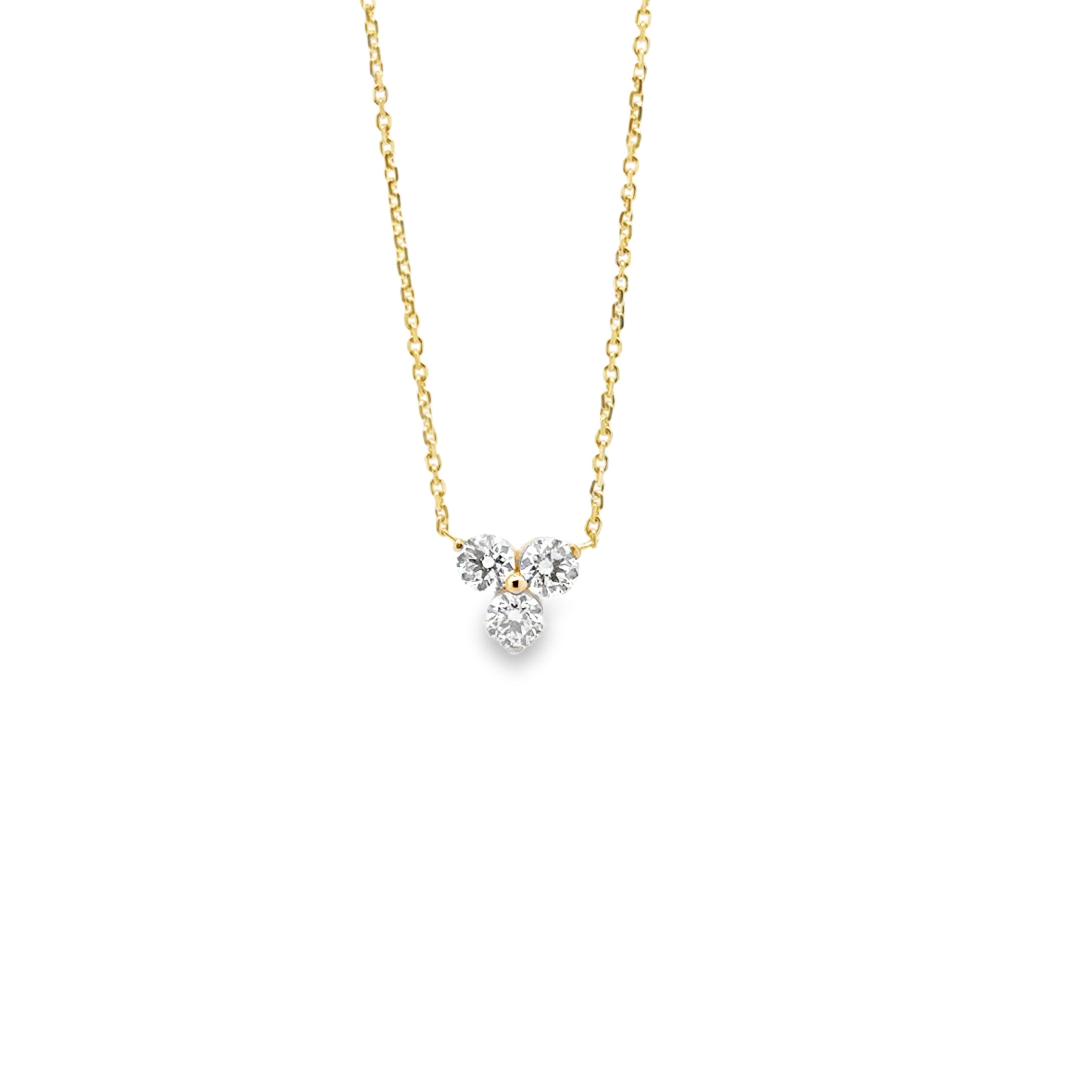 Triple Diamond Pendant