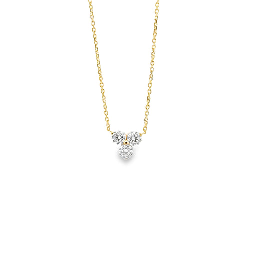 Triple Diamond Pendant