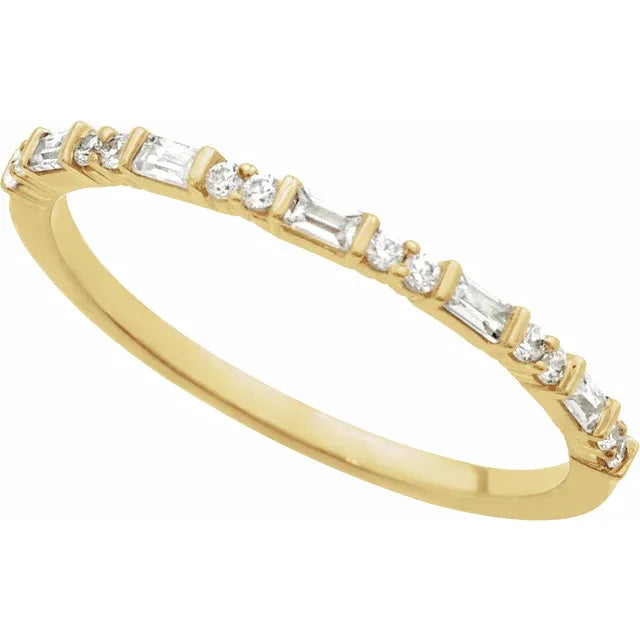 Baguette Stackable Ring