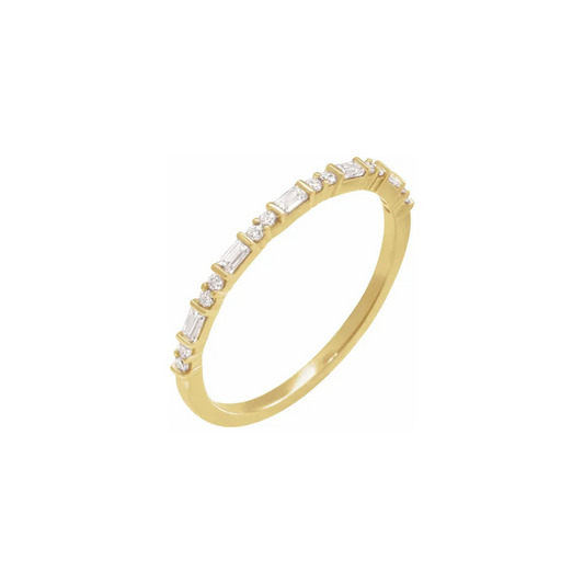 Baguette Stackable Ring