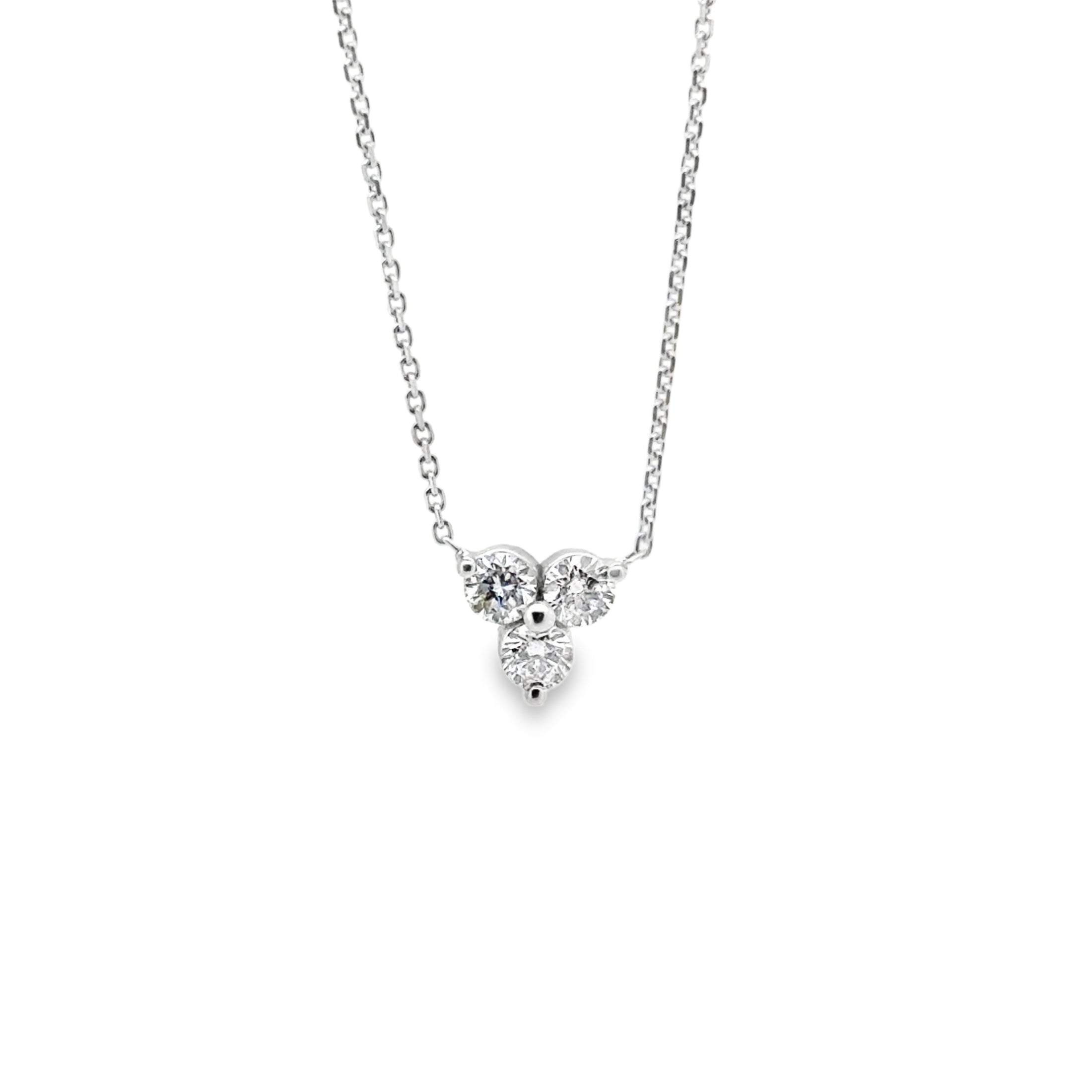 Triple Diamond Pendant