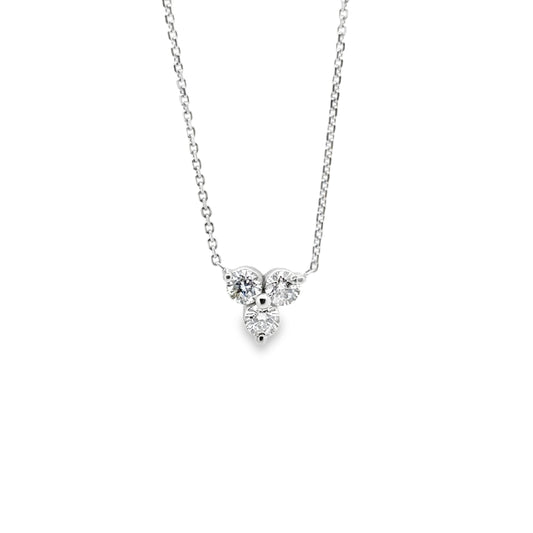 Triple Diamond Pendant