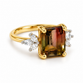 Charger l'image dans la visionneuse de la galerie, Natural 5.90 ct Watermelon Tourmaline Ring
