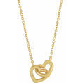 Load image into Gallery viewer, Interlocking Heart Necklace
