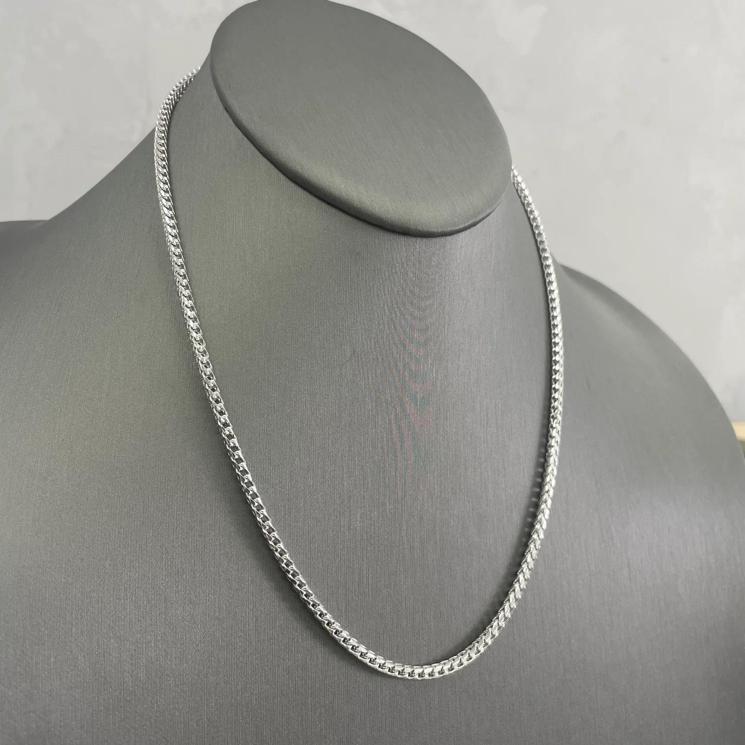 Platinum Franco Chain 22"