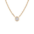 Load image into Gallery viewer, Bezel Solitaire Necklace
