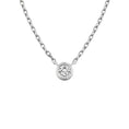 Load image into Gallery viewer, Bezel Solitaire Necklace
